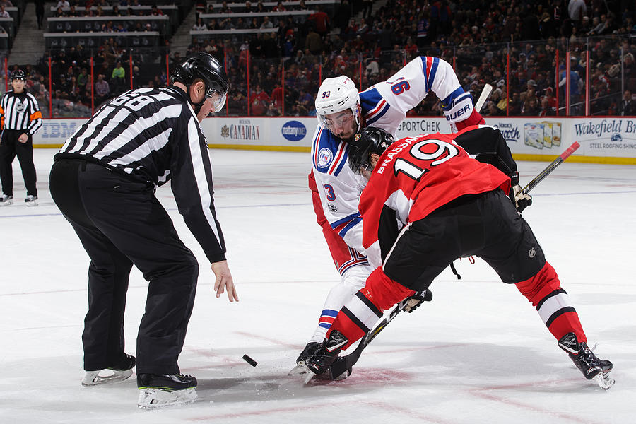 New York Rangers v Ottawa Senators Photograph by Jana Chytilova/Freestyle Photo