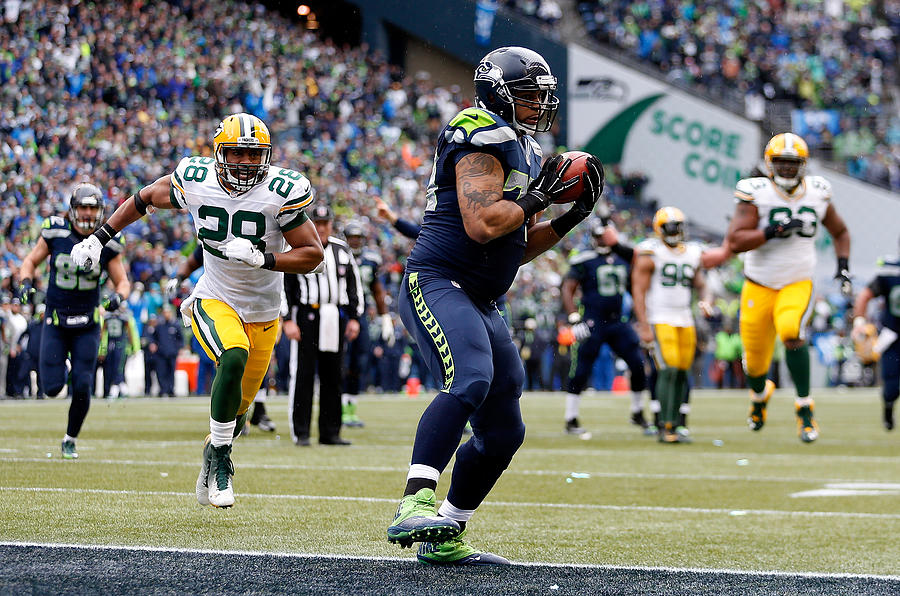 NFC Championship - Green Bay Packers v Seattle Seahawks #20 Photograph by Christian Petersen