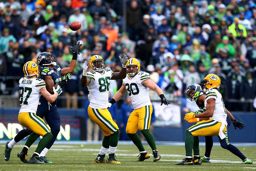 NFC Championship - Green Bay Packers v Seattle Seahawks #20 Photograph by Ronald Martinez