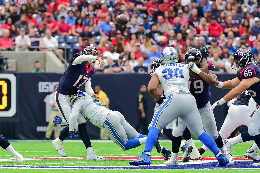 NFL: OCT 30 Lions at Texans #20 Photograph by Icon Sportswire