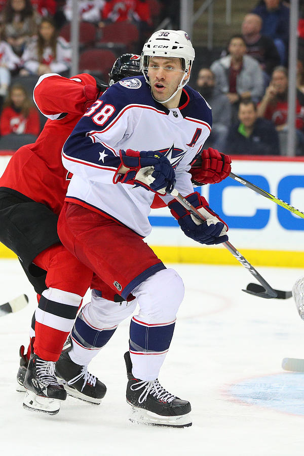 NHL: FEB 20 Blue Jackets at Devils #20 Photograph by Icon Sportswire