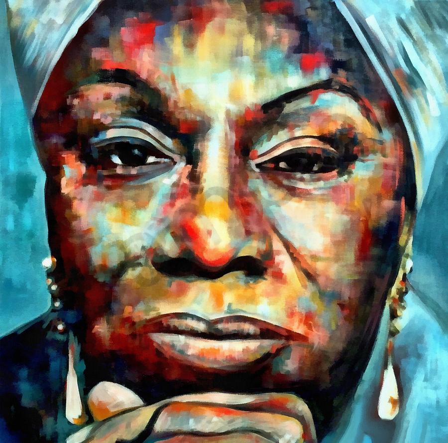 Nina Simone Digital Art by Nina Simone