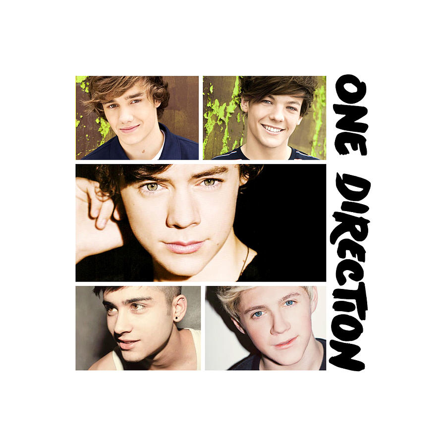 One Direction 1D Harry Styles Zayn Malik Niall Horan Liam Payne Louis  Tomlinson Digital Art by Andikapratamarra Dikaprat - Pixels