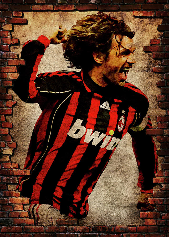 Paolo Maldini Paolomaldini Paolo Maldini Paolo Cesare Maldini Left Back ...