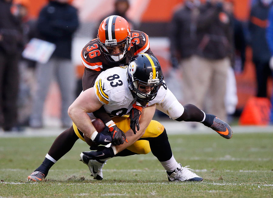 Pittsburgh Steelers v Cleveland Browns Photograph by Gregory Shamus