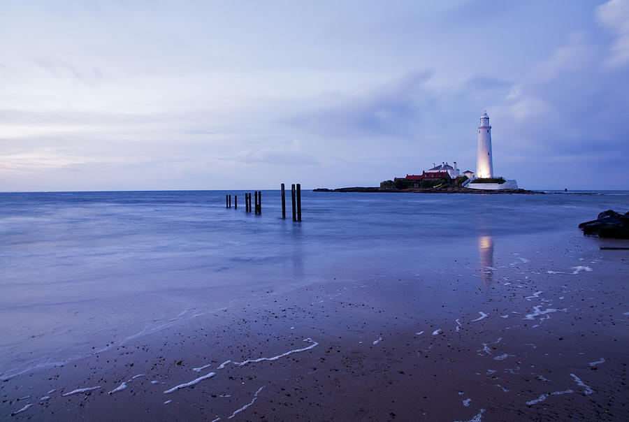 Saint Marys Lighthouse at Whitley Bay #20 Photograph by Ian Middleton