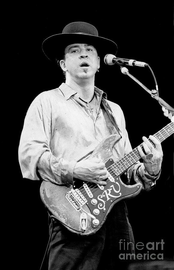 Guitarist Photograph - Stevie Ray Vaughan #20 by Concert Photos