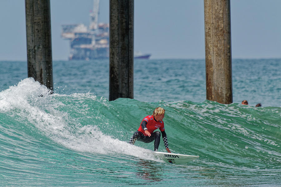 The U.S. Open of Surfing #20 Photograph by Ron Dubin