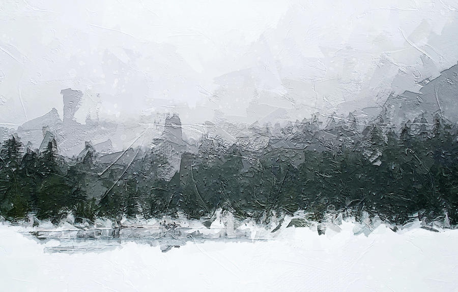 Winter Story #200 Digital Art by TintoDesigns