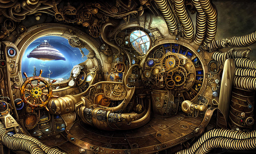 20.000 Leagues Under the Sea Digital Art by ART of ZNEROL - Fine Art ...