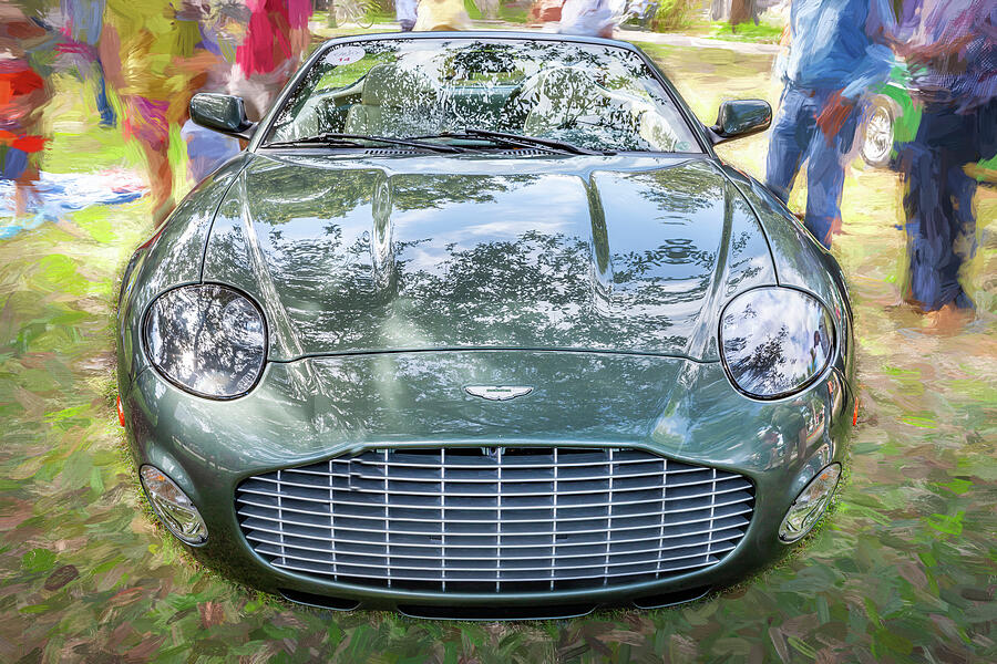 2003 Aston Martin DB7 ARI Zagato Convertible X105 Photograph by Rich Franco 2003 Aston Martin DB7 ARI Zagato Convertible X105 Photograph by Rich Franco