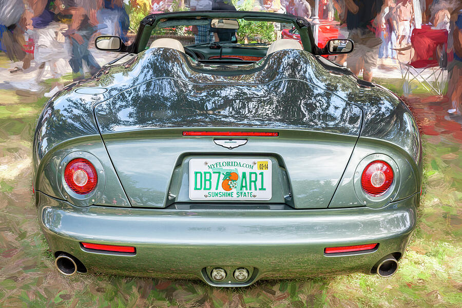 2003 Aston Martin DB7 ARI Zagato Convertible X108 Photograph by Rich Franco 2003 Aston Martin DB7 ARI Zagato Convertible X108 Photograph by Rich Franco