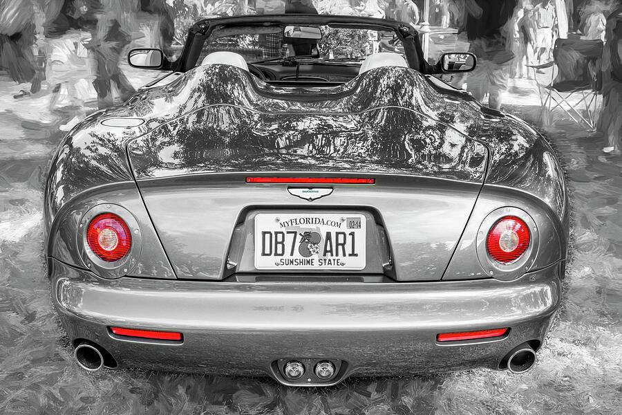2003 Aston Martin DB7 ARI Zagato Convertible X110 Photograph by Rich Franco 2003 Aston Martin DB7 ARI Zagato Convertible X110 Photograph by Rich Franco