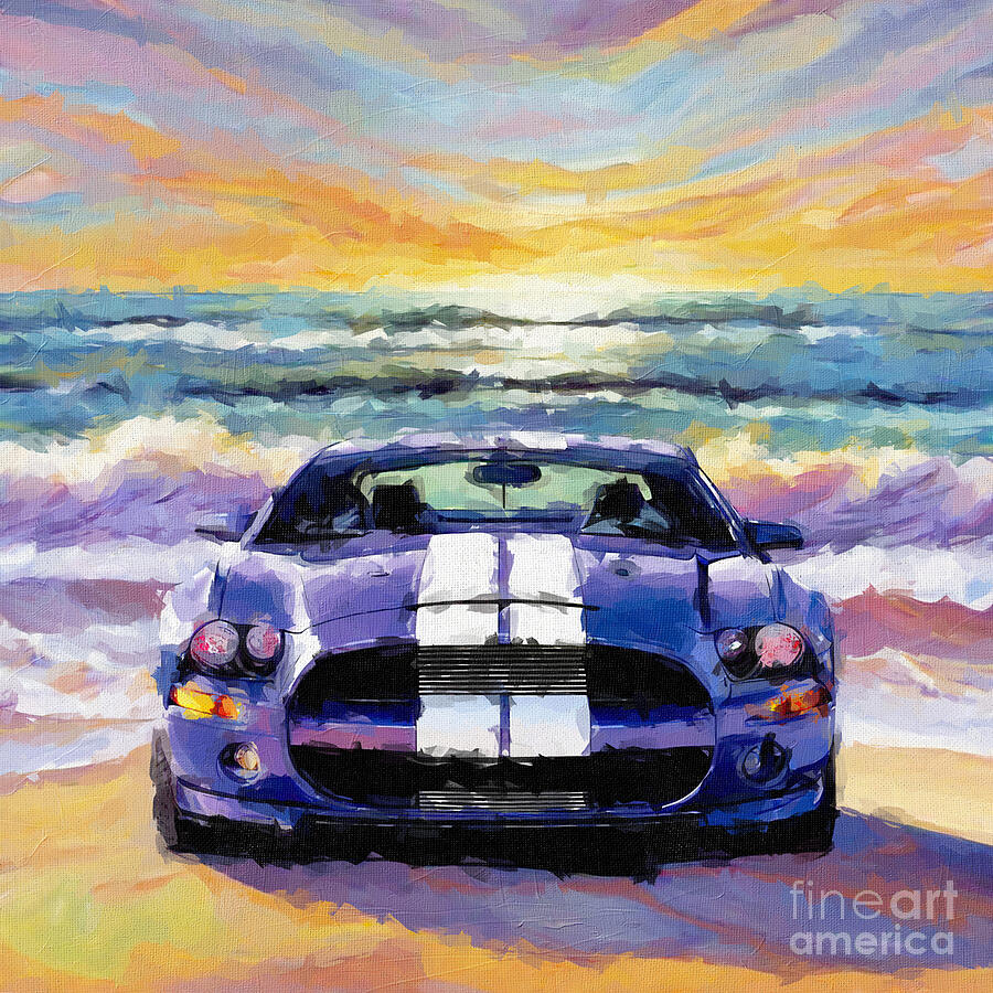 2004 Ford Shelby GR-1 Concept 3 Painting by Armand Hermann