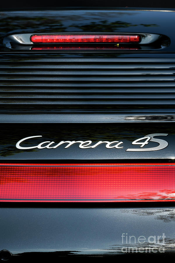 2005 Porsche 911 Carrera 4S Abstract  Photograph by Tim Gainey