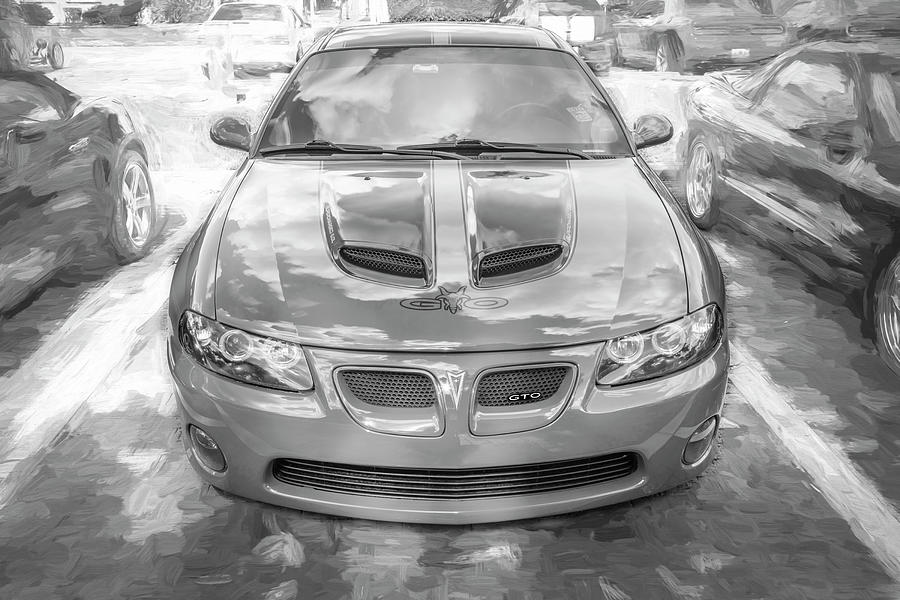 2005 Red Pontiac Coupe GTO X106 Photograph by Rich Franco