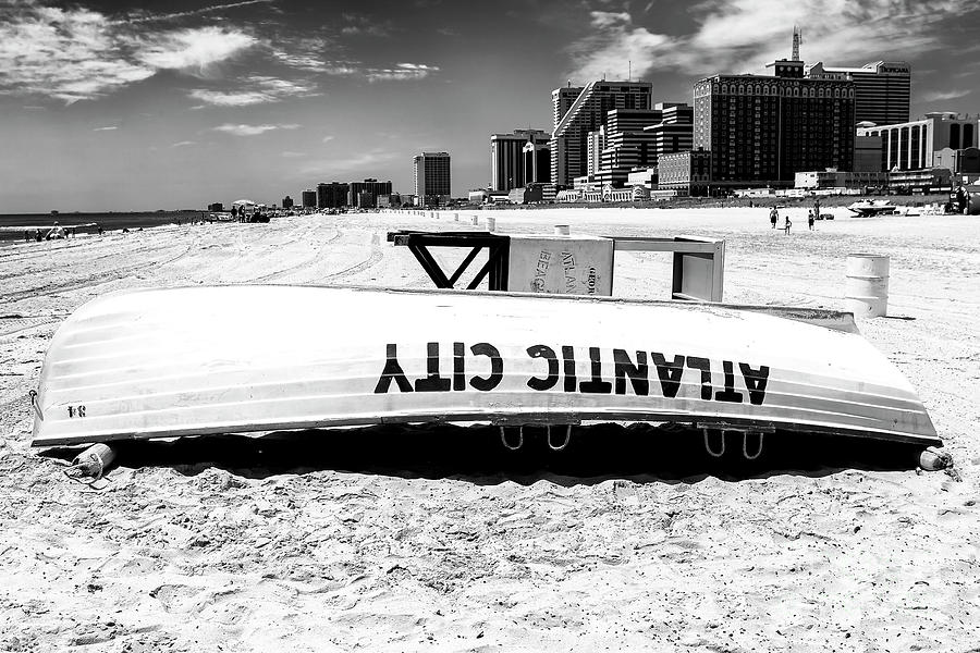 2006 Atlantic City Beach in New Jersey Photograph by John Rizzuto