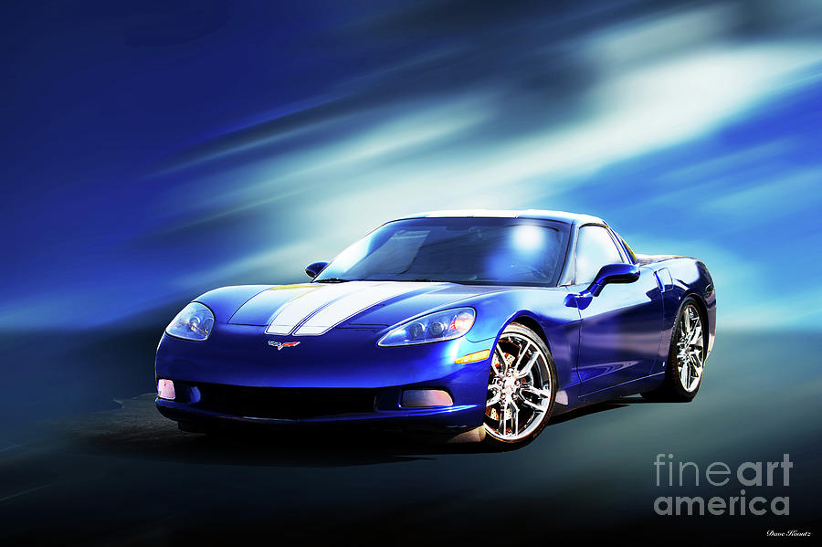 2006 Chevrolet C6 Corvette Stingray Photograph by Dave Koontz - Pixels