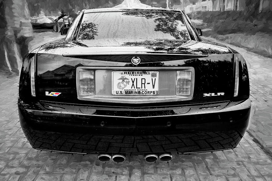 2006 Red Cadillac XLR-V X112 Photograph by Rich Franco