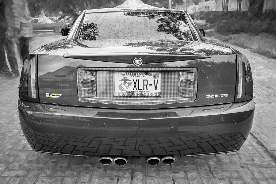 2006 Red Cadillac XLR-V X113 Photograph by Rich Franco