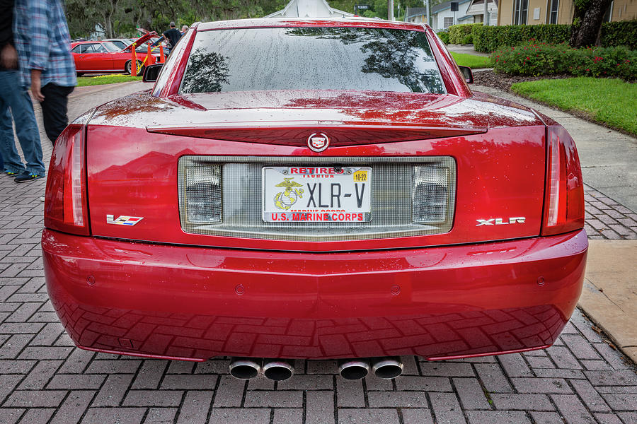 2006 Red Cadillac XLR-V X114 Photograph by Rich Franco