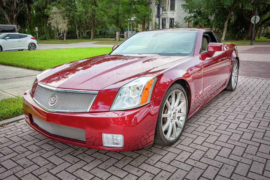 2006 Red Cadillac XLR-V X128 Photograph by Rich Franco