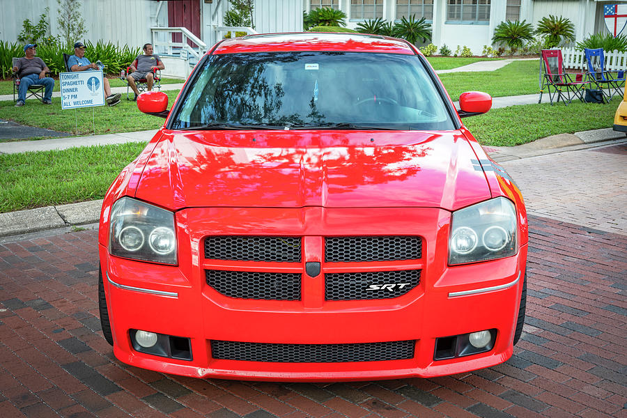 2006 Red Dodge Magnum RT X119 Photograph by Rich Franco