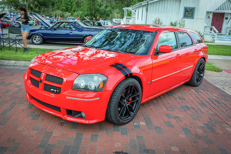 2006 Red Dodge Magnum RT X124 Photograph by Rich Franco