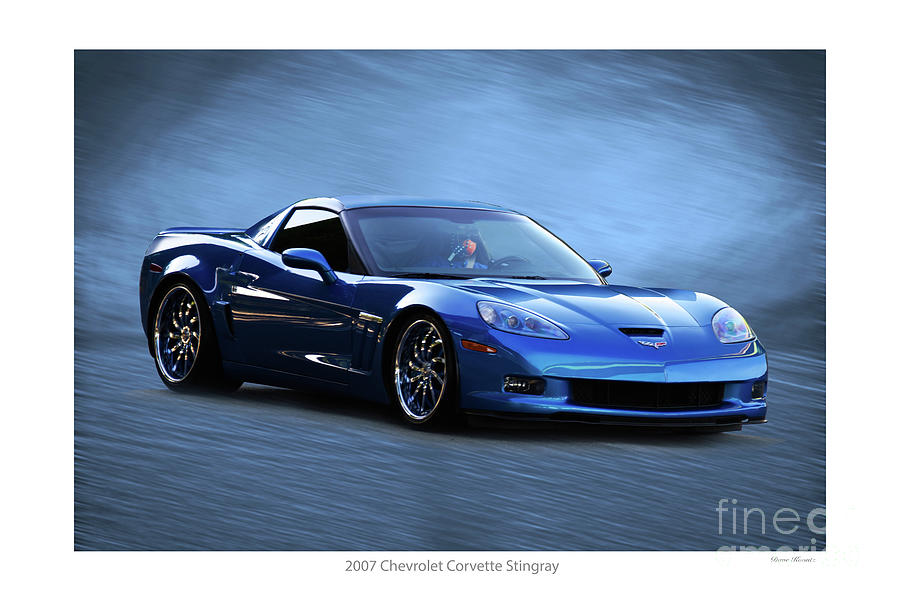 2007 Chevrolet C6 Corvette Stingray Photograph by Dave Koontz - Fine ...