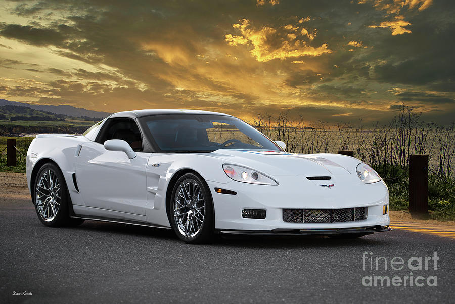 2007 Chevrolet C6 Corvette ZR1 Photograph by Dave Koontz - Fine Art America