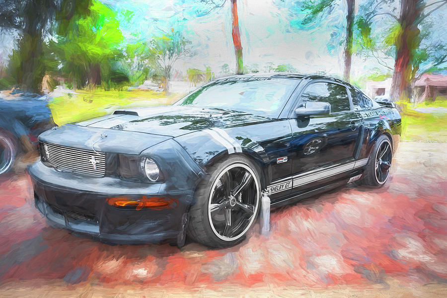 2007 Ford Mustang Shelby GT 350 X154 Photograph by Rich Franco