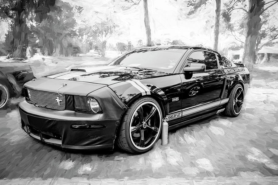 2007 Ford Mustang Shelby GT 350 X155 Photograph by Rich Franco