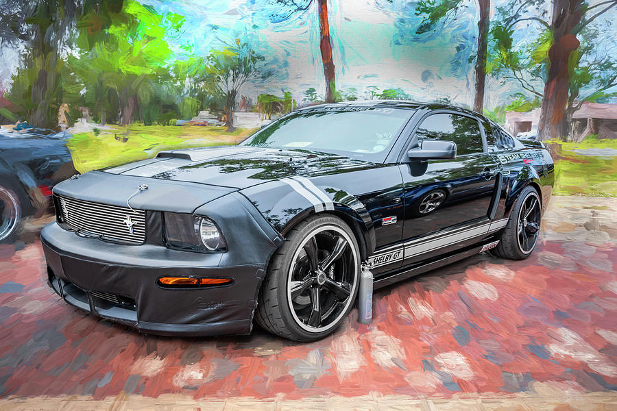 2007 Ford Mustang Shelby GT 350 X156 Photograph by Rich Franco