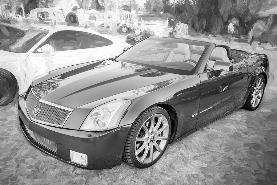 2008 Cadillac XLR-V Roadster X102 Photograph by Rich Franco