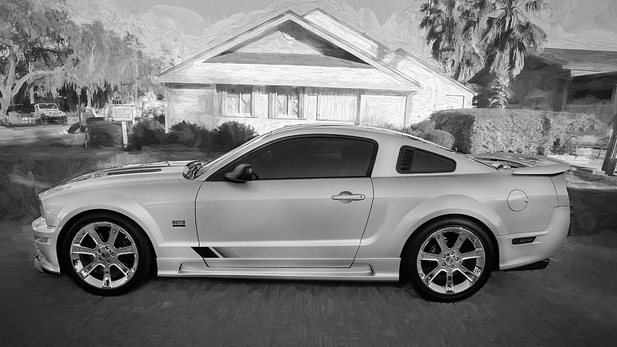 2008 Ford Saleen Mustang X128 Photograph by Rich Franco
