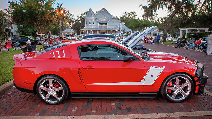 2010 Ford Roush Mustang 427 X120 Photograph by Rich Franco