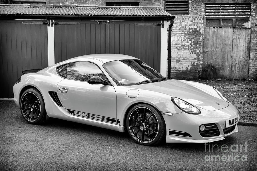 2011 Porsche Cayman R Monochrome Photograph by Tim Gainey