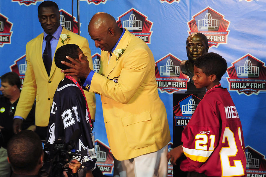 2011 Pro Football Hall of Fame Induction Ceremony Photograph by Jason Miller