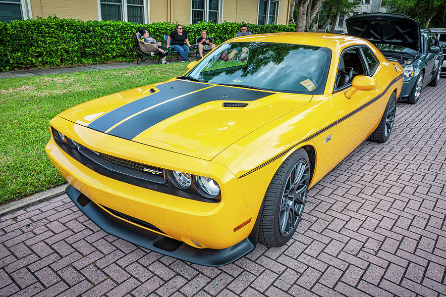 2012 Dodge Challenger SRT8 392 Yellow Jacket X130 Photograph by Rich Franco