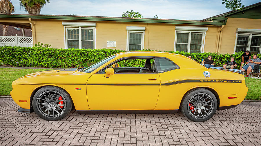 2012 Dodge Challenger SRT8 392 Yellow Jacket X134 Photograph by Rich Franco