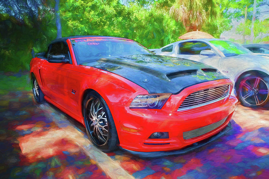 2013 ford mustang 3 7 v6 nitrous oxide x160 photograph by rich franco fine art america