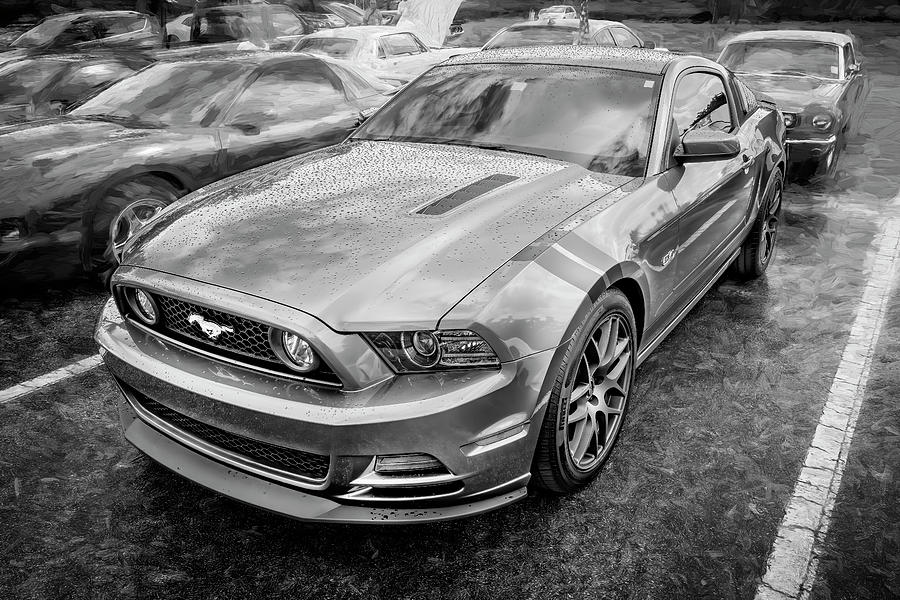 2013 Ford Mustang GT 5.0 X127 Photograph by Rich Franco