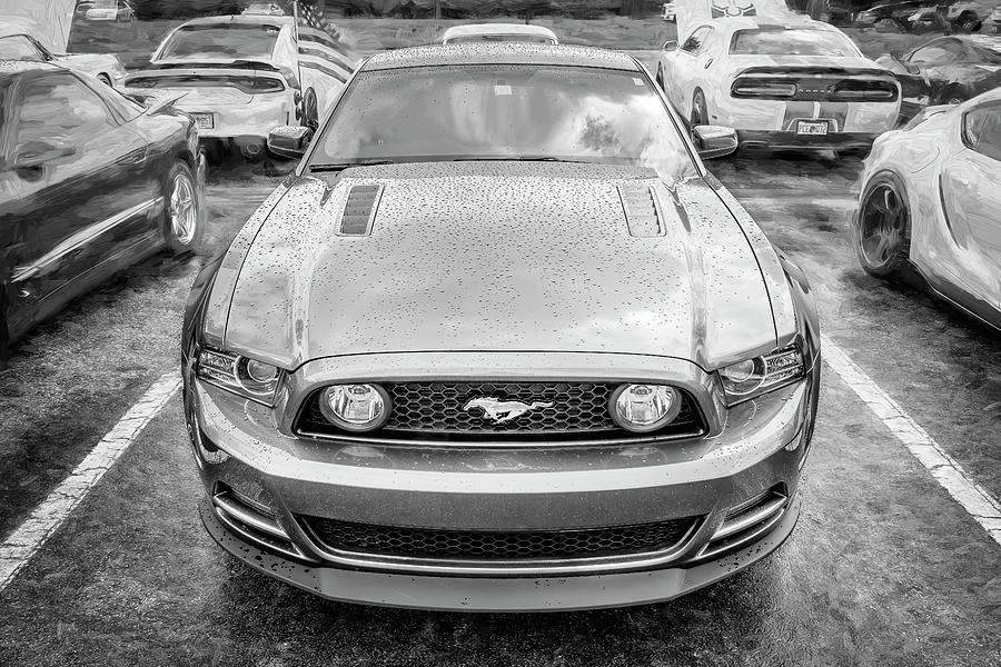 2013 Ford Mustang GT 5.0 X130 Photograph by Rich Franco