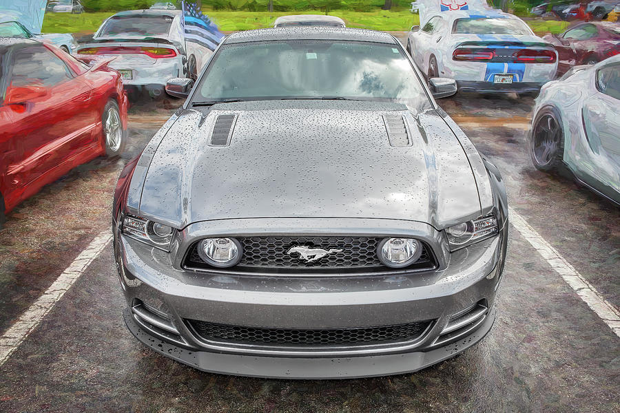 2013 Ford Mustang GT 5.0 X131 Photograph by Rich Franco