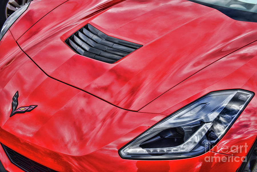 Transportation Photograph - 2014 Corvette Stingray All Style by Paul Ward