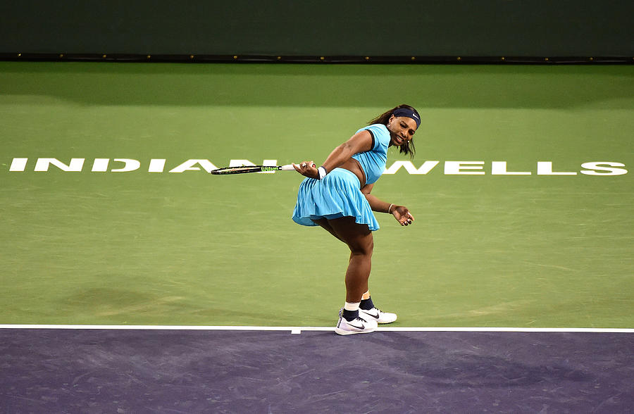 2016 BNP Paribas Open - Day 10 Photograph by Harry How