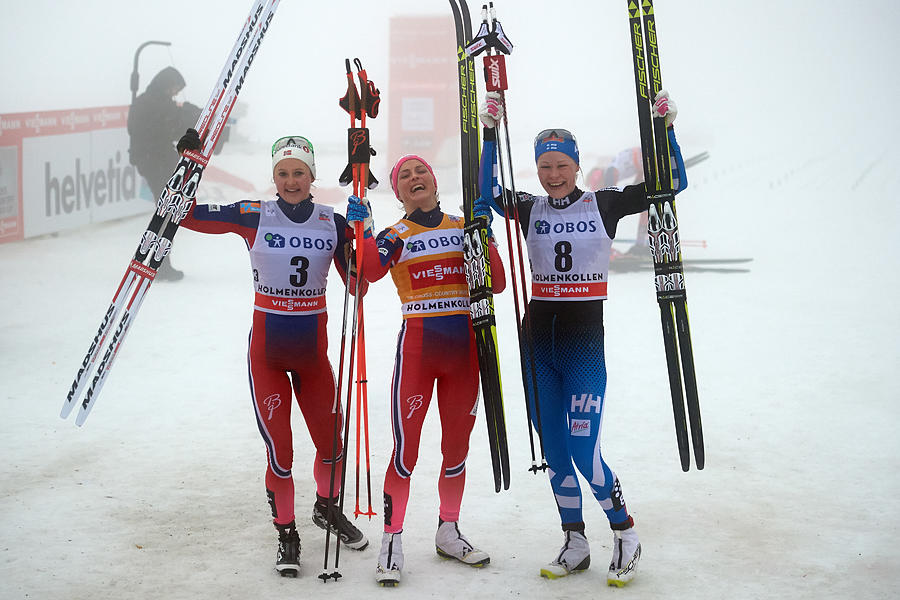2016 FIS Cross-Country World Cup Mass start Ladies 30 km Photograph by Gallo Images