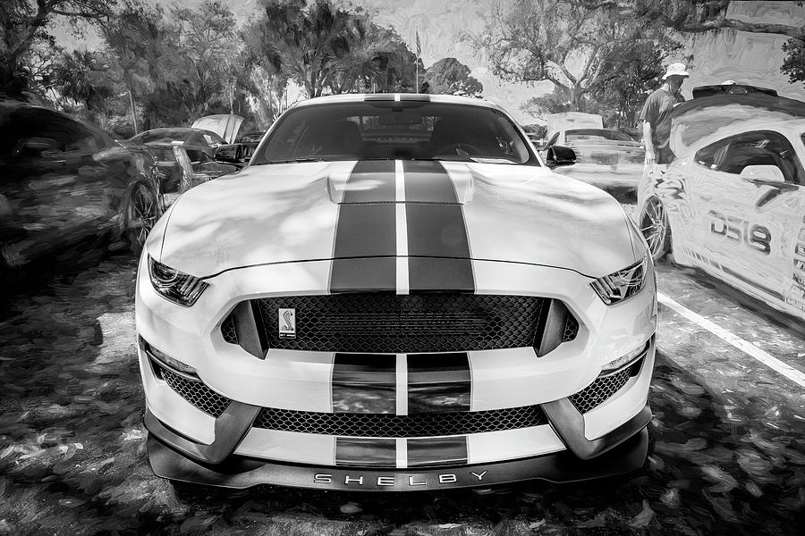 2016 Ford Shelby Mustang GT350-R X115 Photograph by Rich Franco
