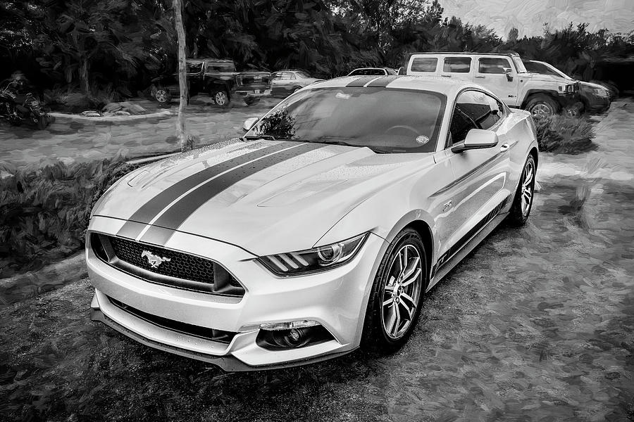 2017 Ford Mustang GT 5.0 X220 Photograph by Rich Franco