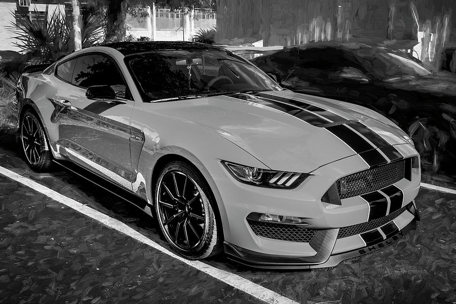 2017 Ford Shelby Mustang GT350 X208 Photograph by Rich Franco